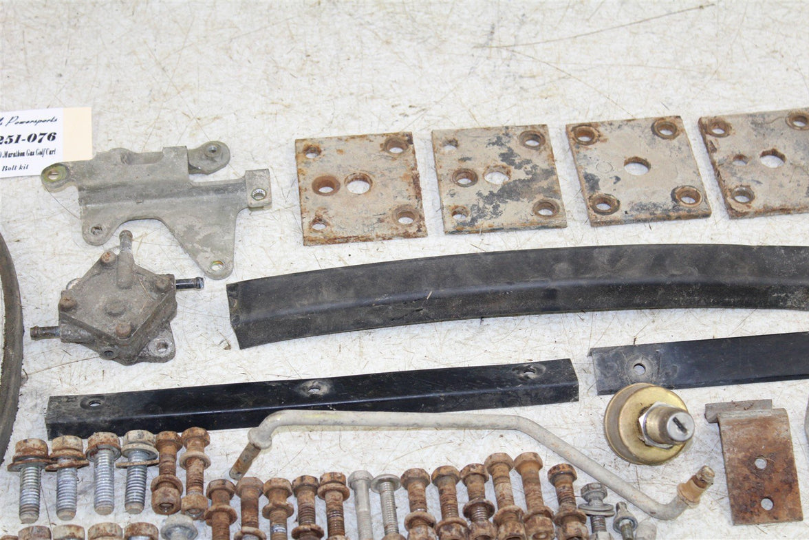 1994 EZGO Marathon GAS Golf Cart Chassis Bolt Hardware Bracket Mount Wire 10251