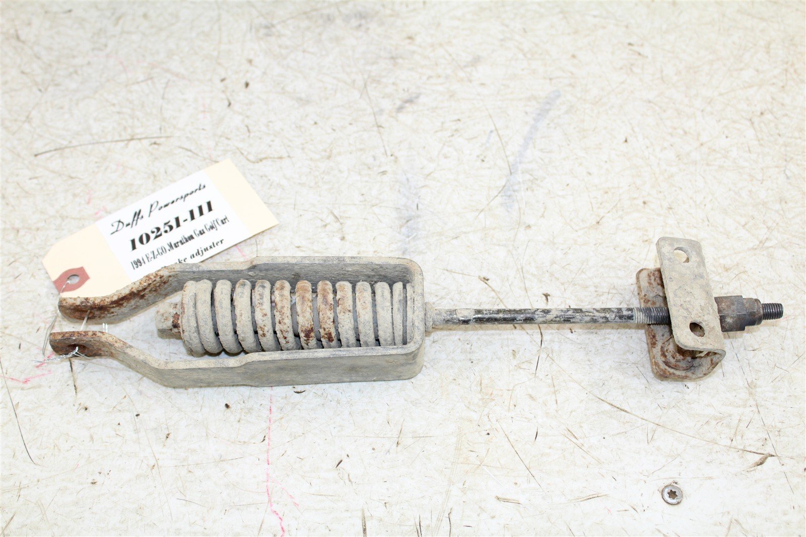 1994 EZGO Marathon GAS Golf Cart Brake Pedal Compensator Adjustr Equalizer 10251