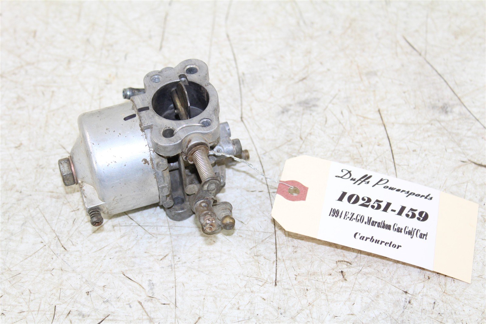 1994 EZGO Marathon GAS Golf Cart 295cc Carburetor Carb Fuel Intake 10251