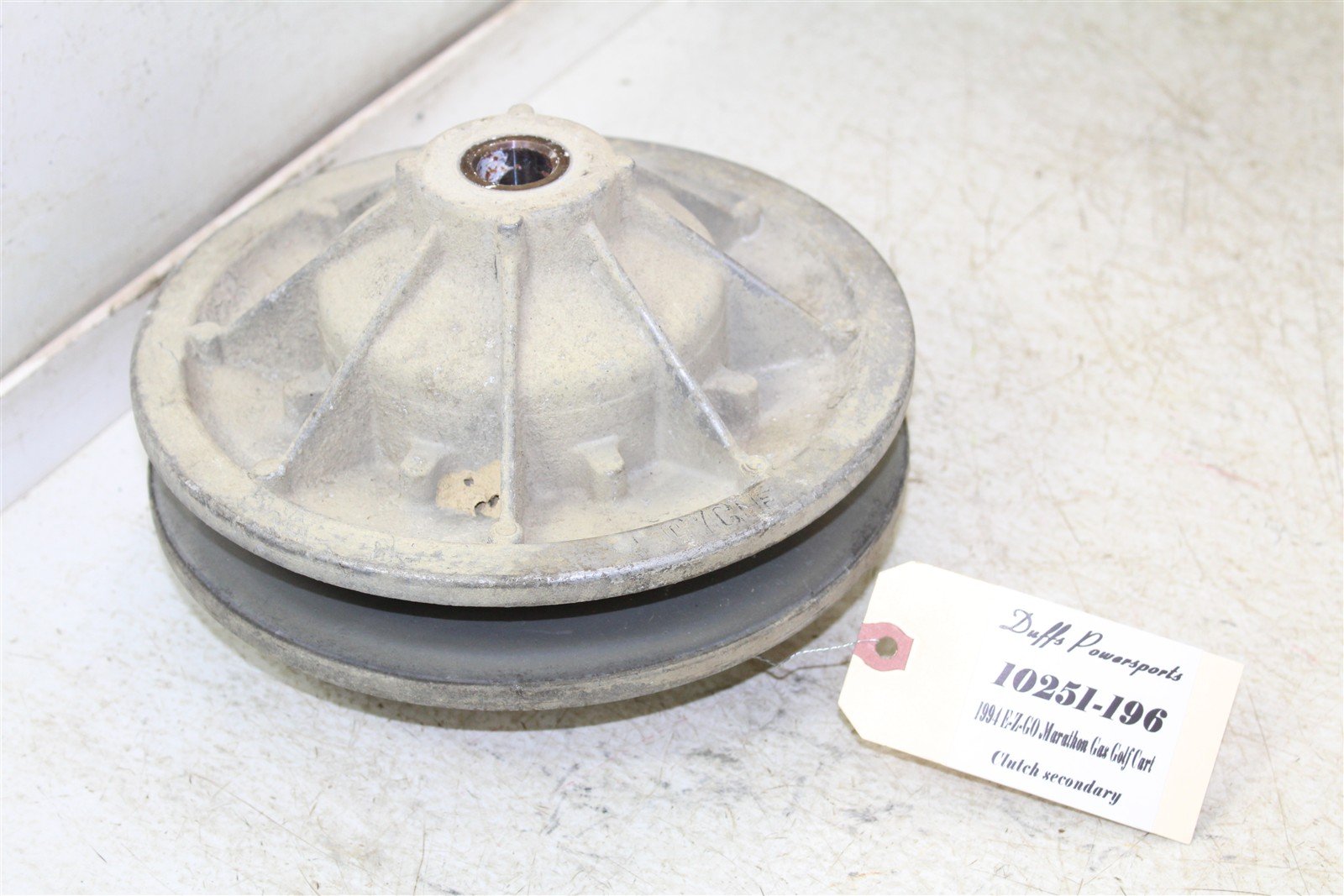 1994 EZGO Marathon GAS Golf Cart Secondary Clutch Driven 10251