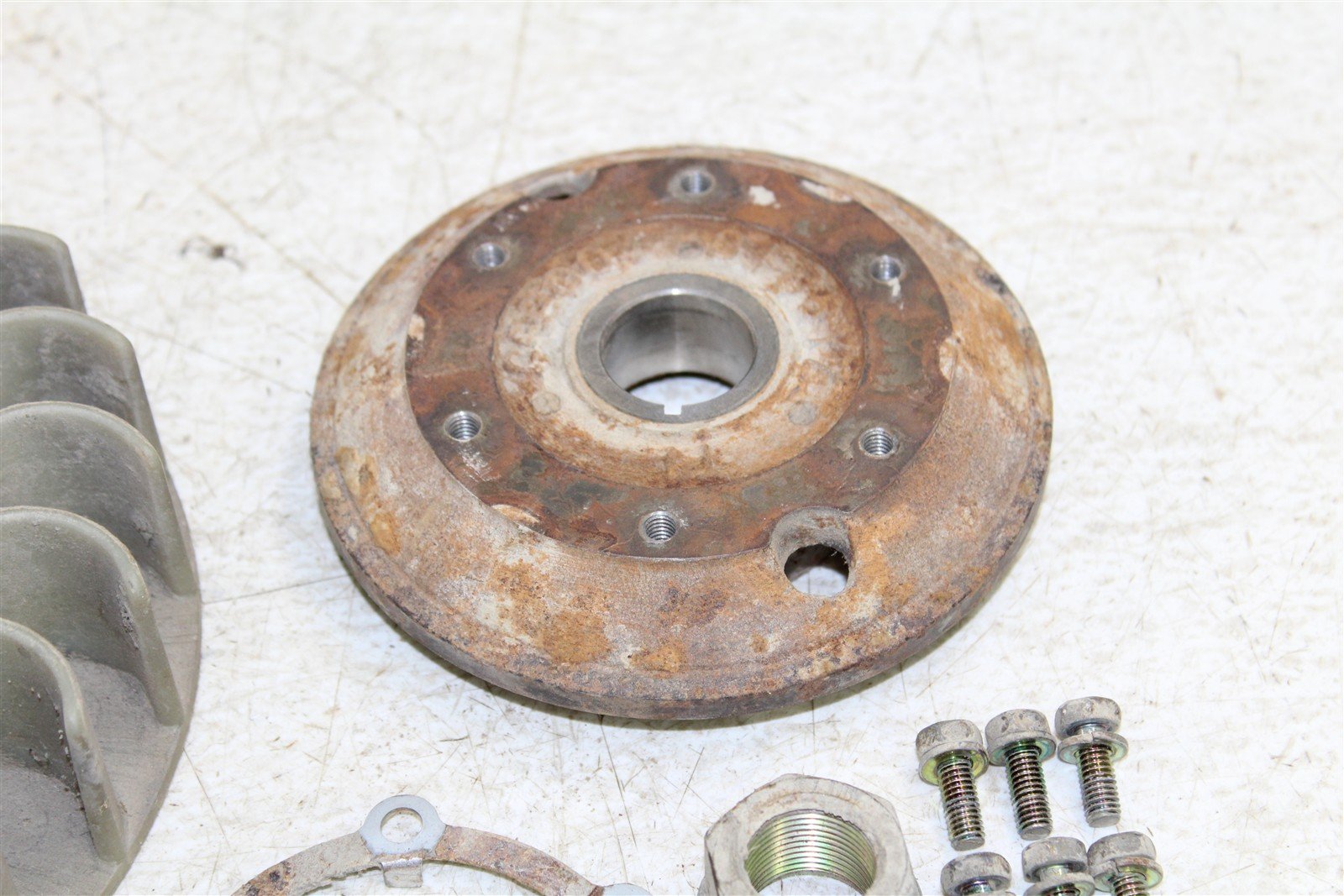 1994 EZGO Marathon GAS Golf Cart Engine Flywheel Blower Fan Cooling 10251