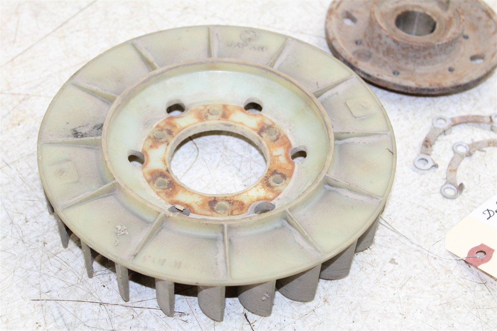 1994 EZGO Marathon GAS Golf Cart Engine Flywheel Blower Fan Cooling 10251