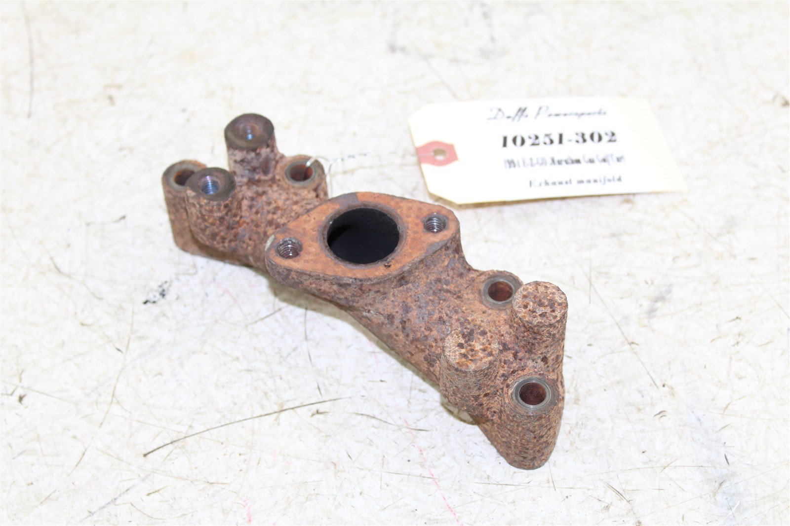 1994 EZGO Marathon GAS Golf Cart Exhaust Manifold 10251