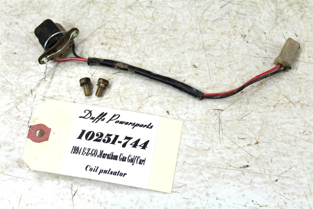 1994 EZGO Marathon GAS Golf Cart Stator Pulser Coil Pick Up 10251