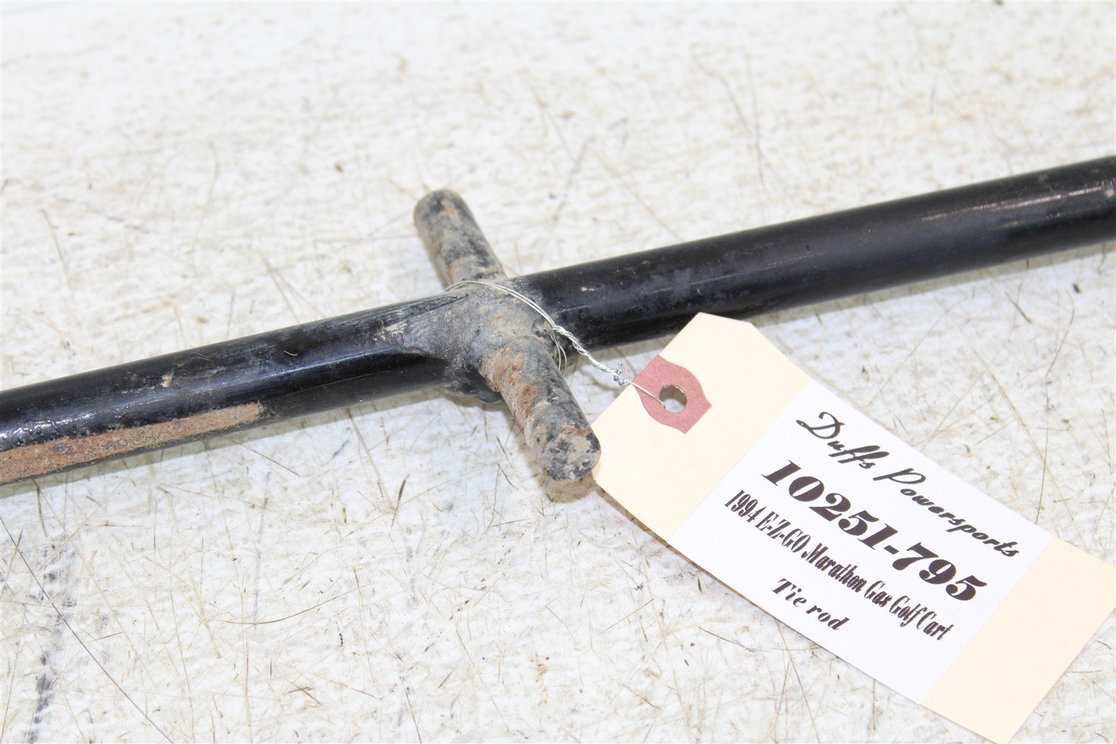 1994 EZGO Marathon GAS Golf Cart Tie Rod End 10251