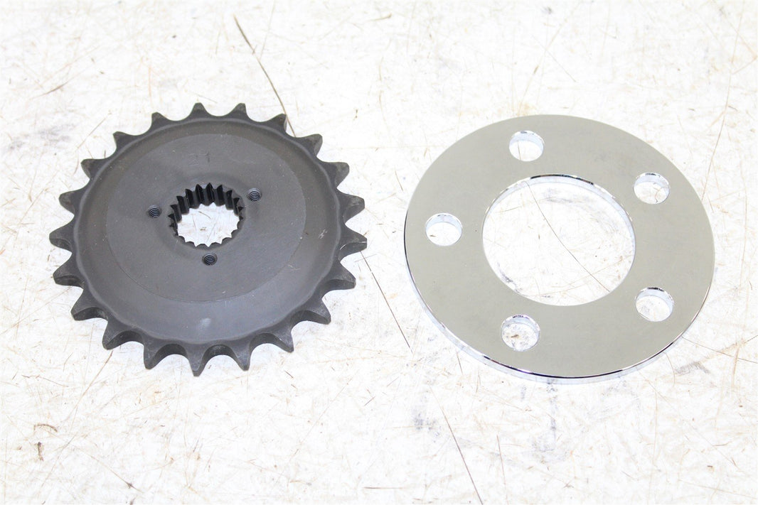Drag Specialties .200in Offset Sprocket Kit w/ Spacer 21T XL 1984-90 NEW 902G