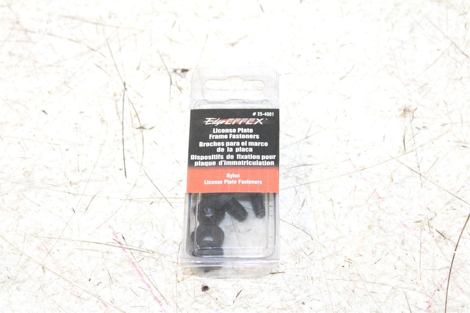 Edge Effex License Plate Fasteners Hardware Kit Harley Yamaha Honda 25-4001 899G