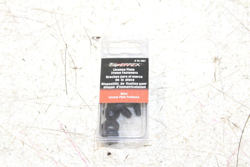 Edge Effex License Plate Fasteners Hardware Kit Harley Yamaha Honda 25-4001 899G