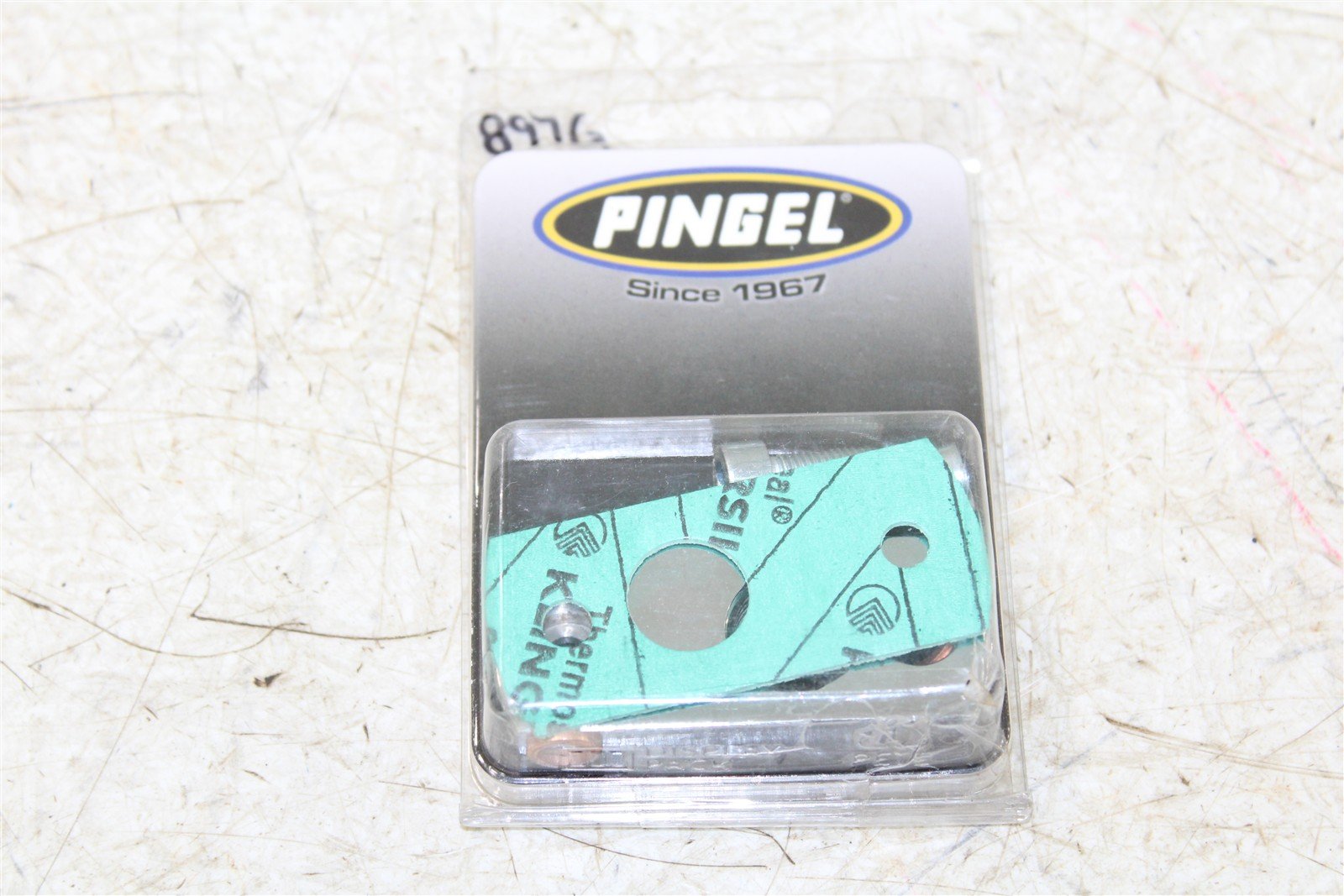 Pingel Power-Flo Fuel Valve Adapter Plate 3/8" NPT 44mm Chrome Plated Brass 897G