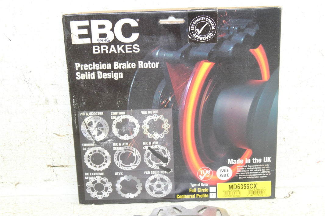 EBC CX Extreme Vee Brake Rotor MD6356CX NEW 894G