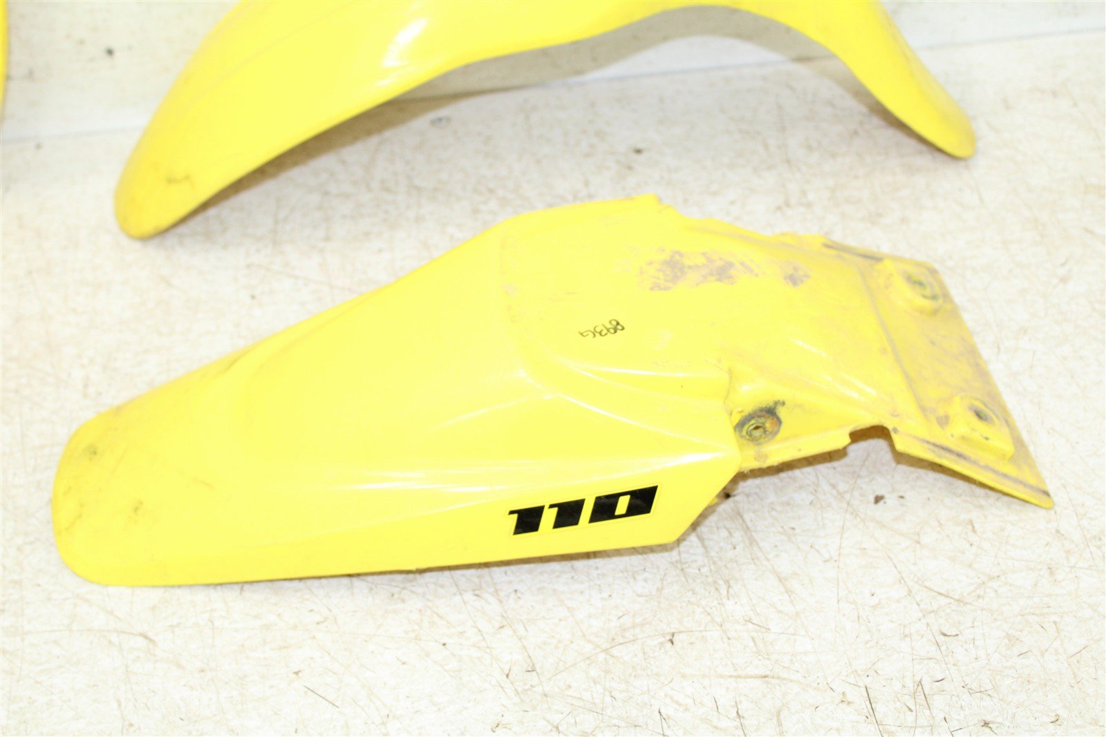 2004 Suzuki DRZ 110 Plastics Set Fenders Tank Shrouds Number Plate 893G