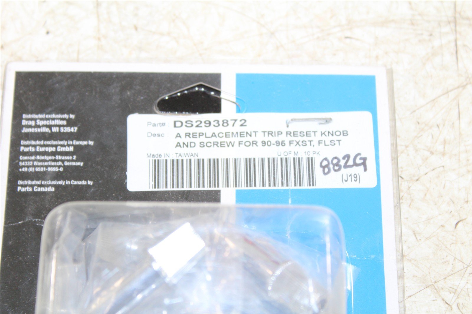 Drag Specialties Replacement Speedometer Reset Knob QTY:5 DS293872 NEW 882G