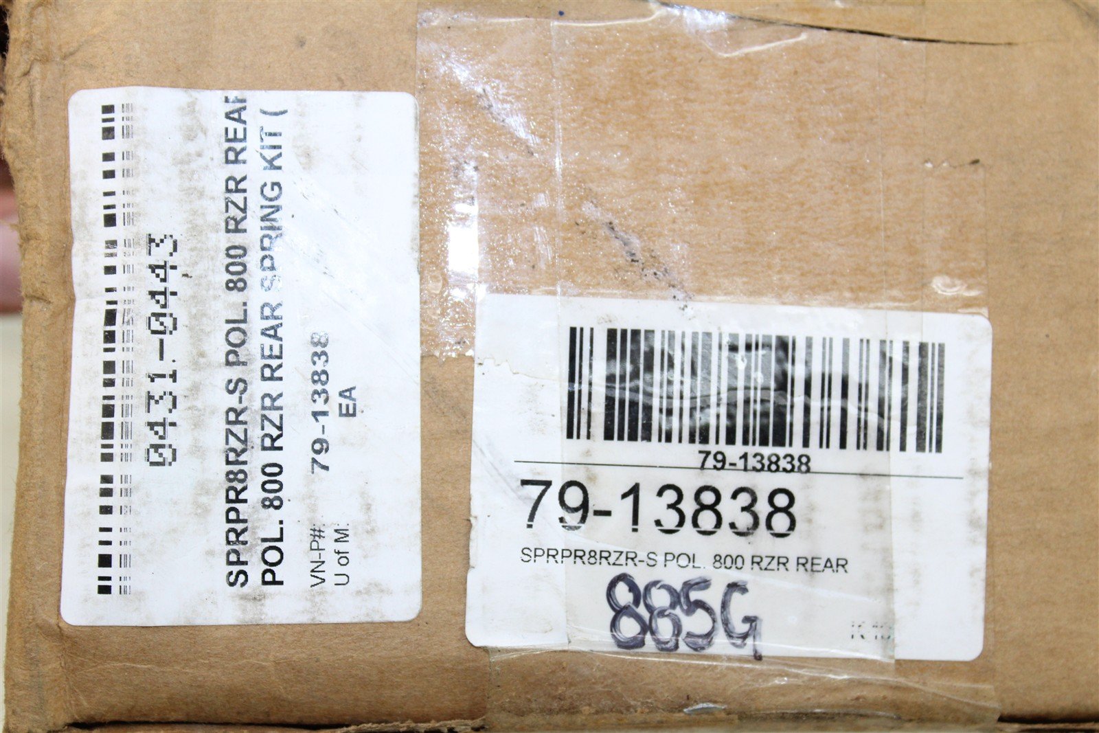 High Lifter Rear Springs for Polaris RZR 800 (SPRPR8RZR-S) 79-13838 USED 883G