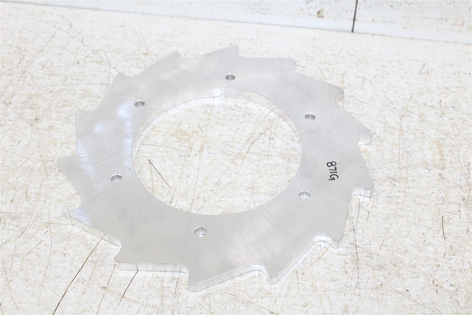 2001 Yamaha Warrior 350 DBY Motorsports Rear Brake Rotor Guard Shield 871G