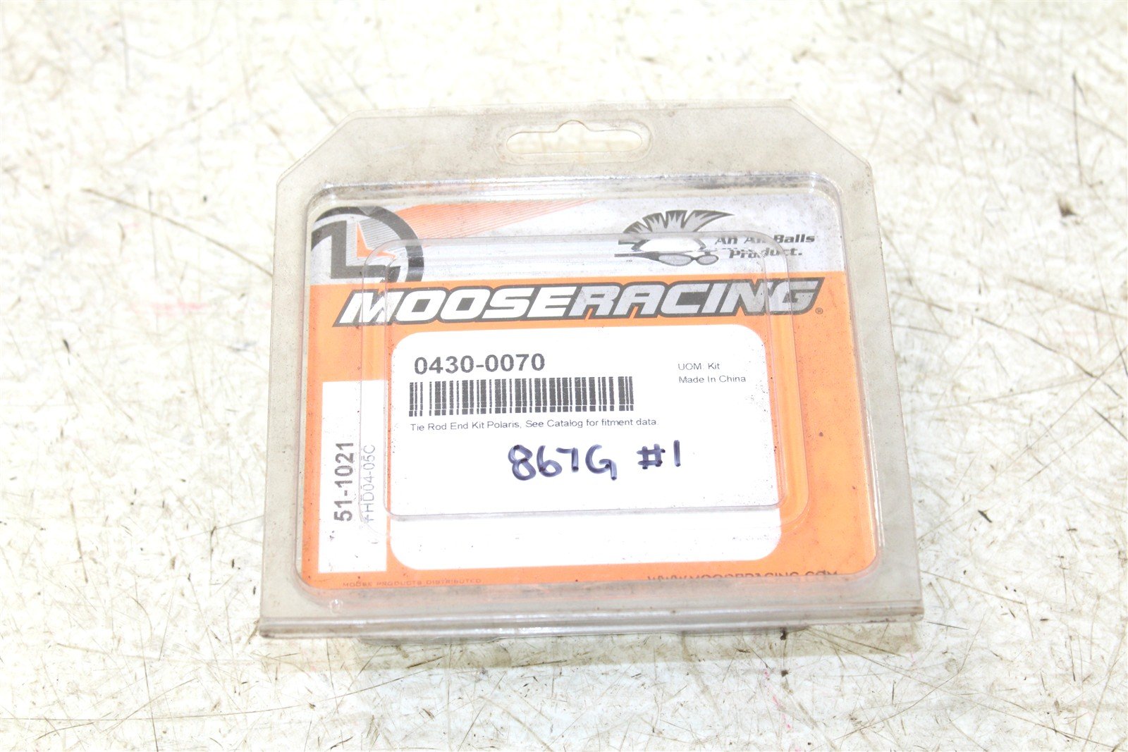 Moose Racing Tie Rod Ends Kit For Polaris 0430-0070 NEW 867G