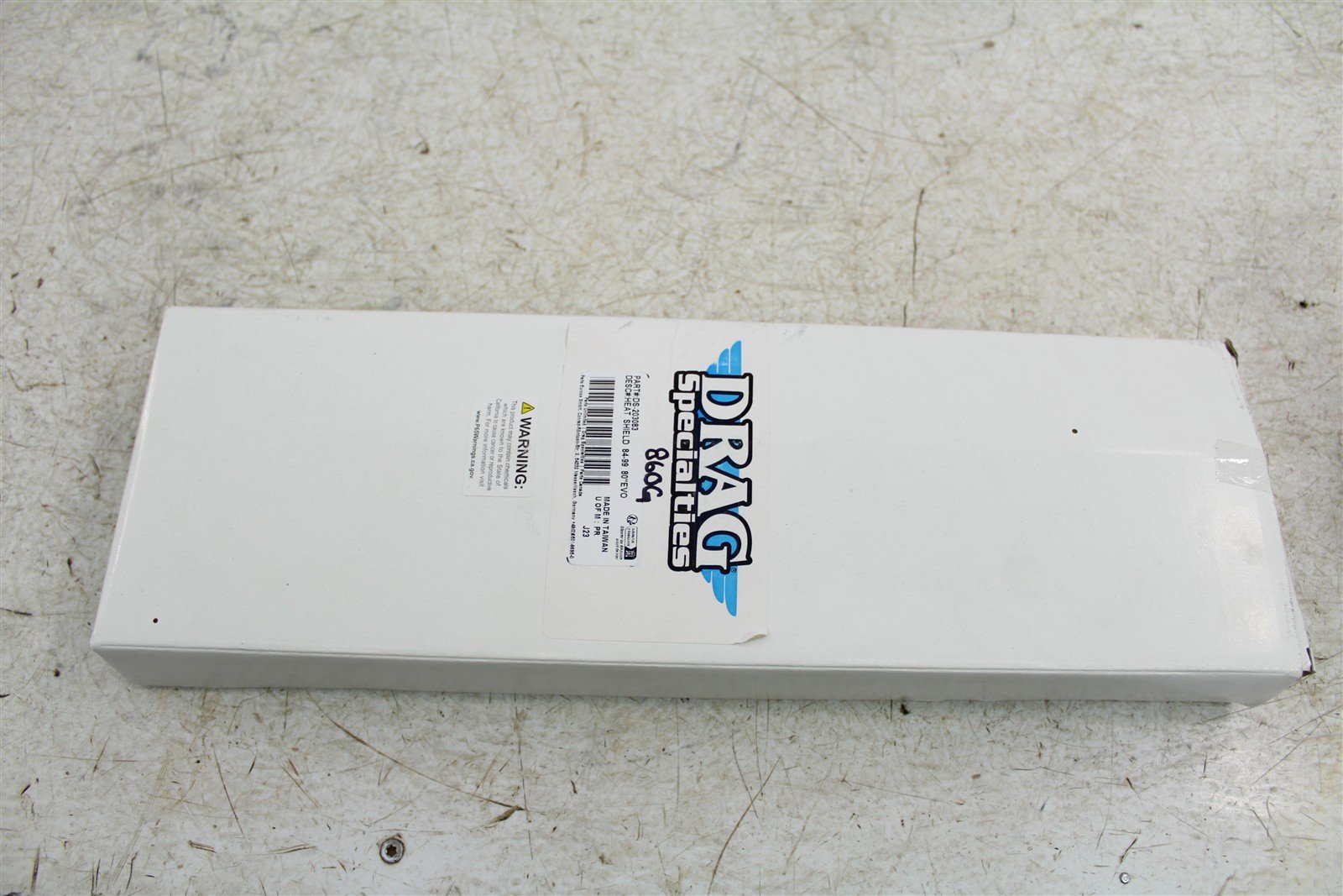 Drag Specialties Stainless Steel Heat Shield Kit 84-00 Harley Evo FXR NEW 860G