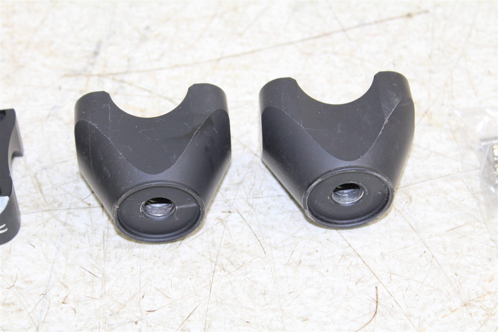 Trask Assault Handle Bar Riser Mounts 2x1-1/4" Black TM-8601-2RC NEW 861G