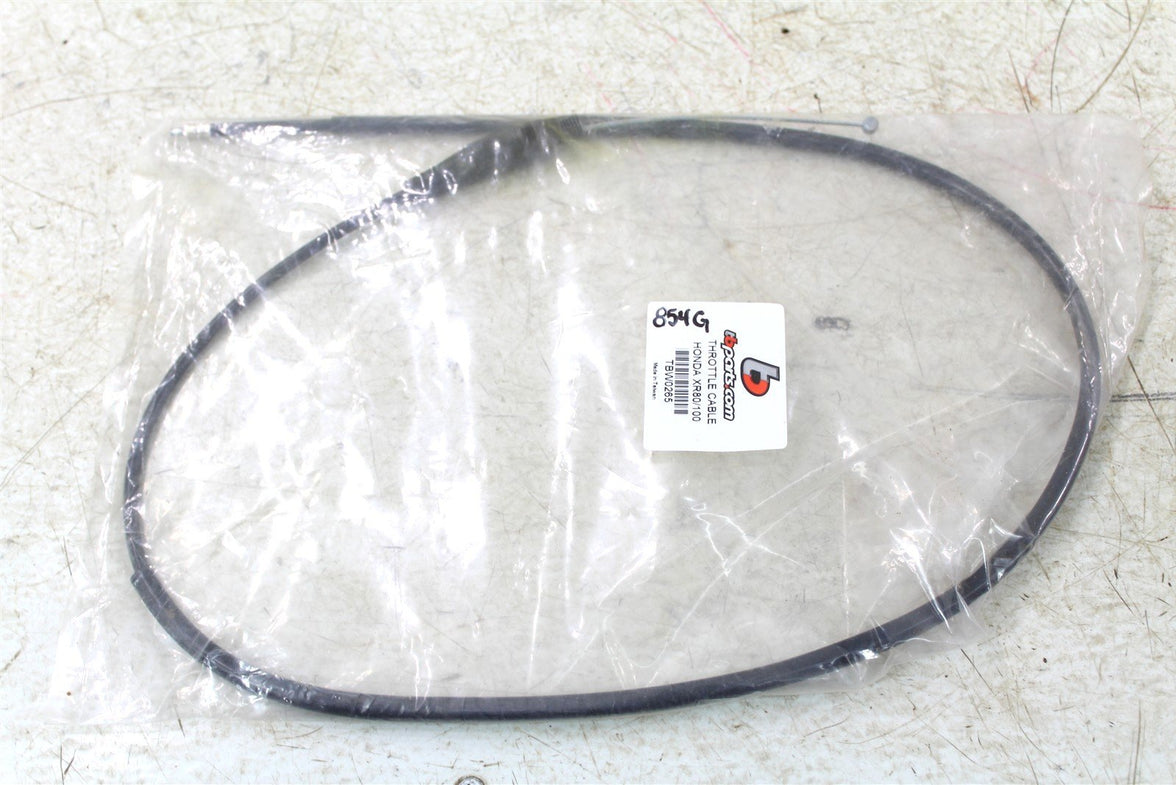 TBW0265 Honda XR 80 100 Throttle Cable NEW 854G