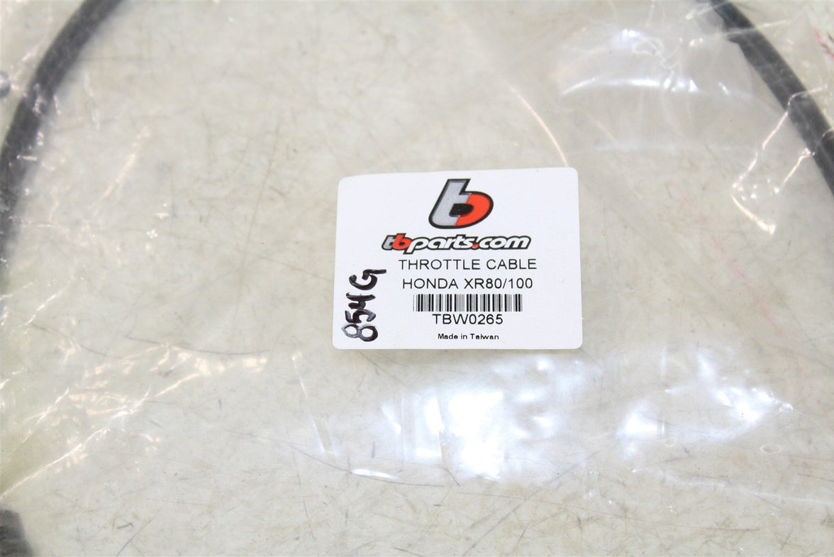 TBW0265 Honda XR 80 100 Throttle Cable NEW 854G