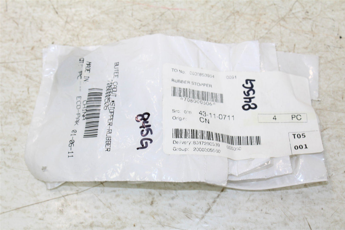 NOS BRP Rubber Stopper 708000506 QTY:4 NEW 845G