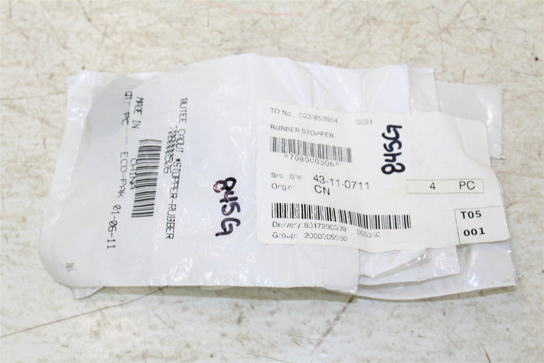 NOS BRP Rubber Stopper 708000506 QTY:4 NEW 845G
