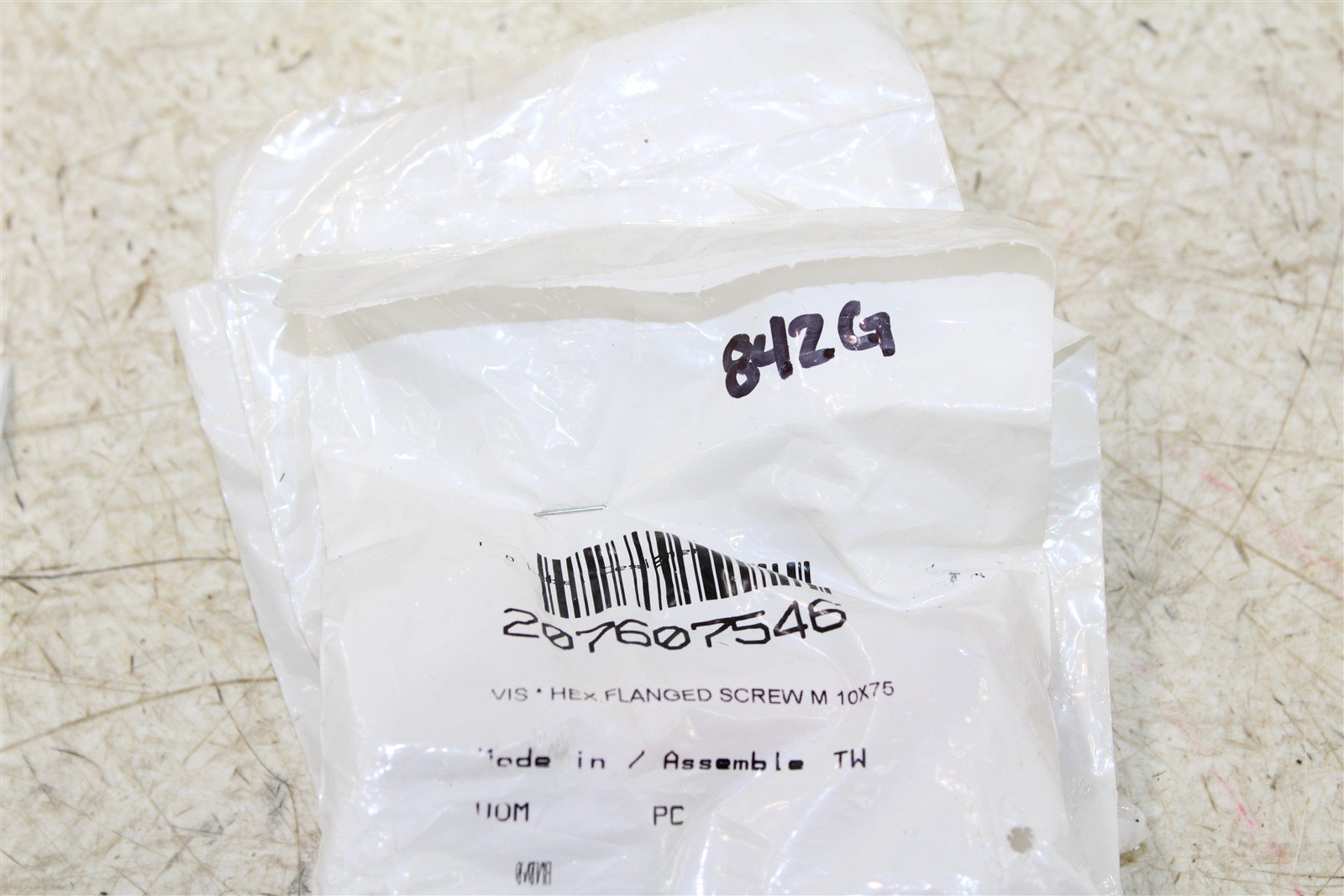 NOS BRP M10x75 Hex Flanged Screw Bolt 207607546 QTY:4 NEW 842G