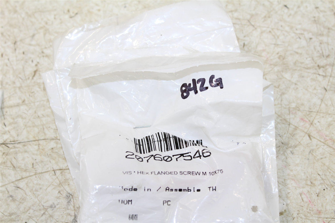 NOS BRP M10x75 Hex Flanged Screw Bolt 207607546 QTY:4 NEW 842G