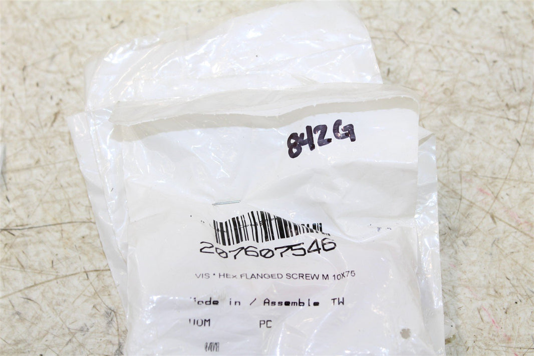 NOS BRP M10x75 Hex Flanged Screw Bolt 207607546 QTY:4 NEW 842G