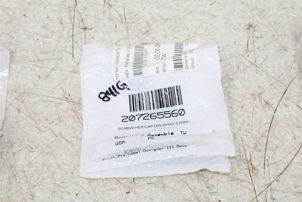 NOS BRP M6x55 Hex Screw Bolt 207265560 Bolt QTY:2 NEW 841G