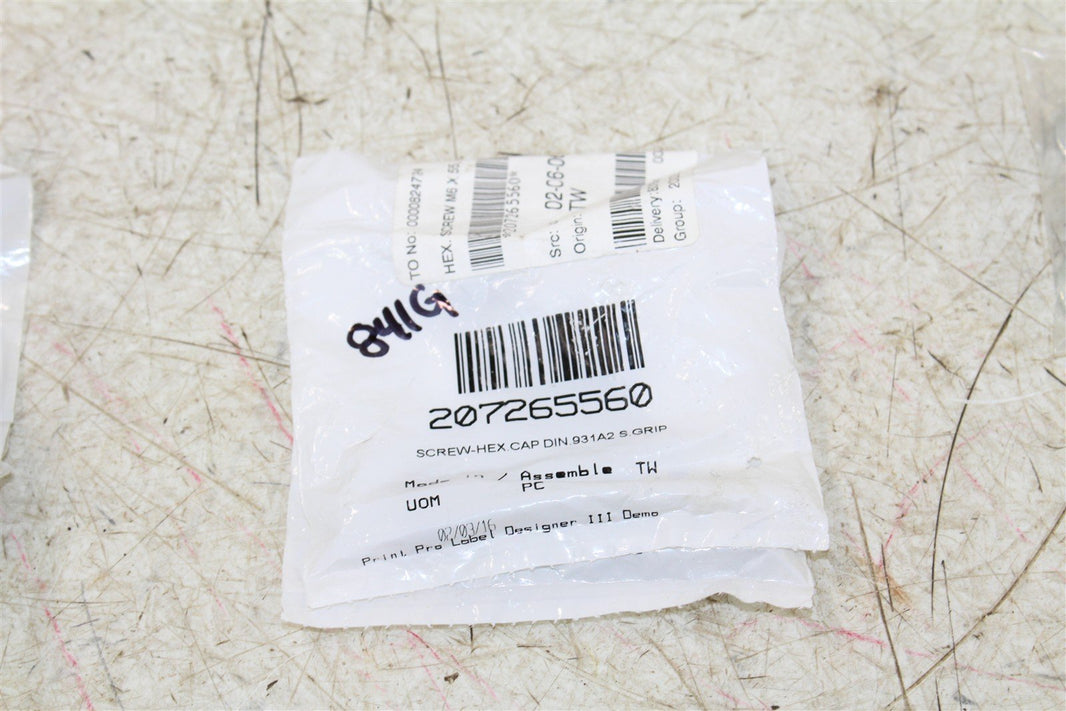 NOS BRP M6x55 Hex Screw Bolt 207265560 Bolt QTY:2 NEW 841G