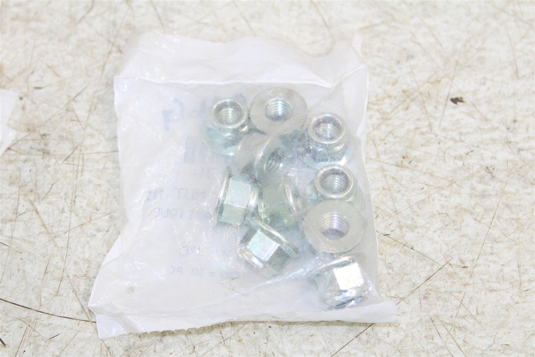 Can Am Commander Defender Hexagon Flanged Elastic M10 Nuts 233401436 QTY:10 836G