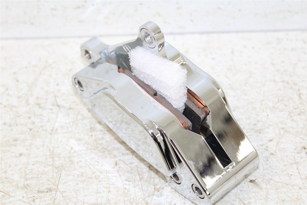 Bikers Choice Front Left Billet Chrome 4 Piston Brake Caliper 482493 Harley 822G