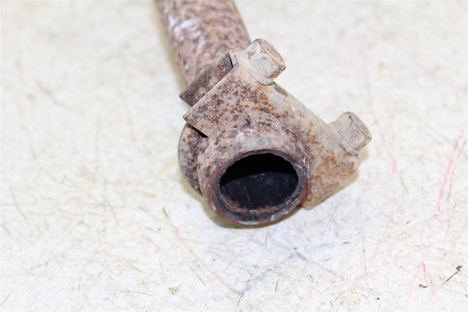 1987 Suzuki QuadRunner LT 230 Exhaust Head Pipe Header 819G