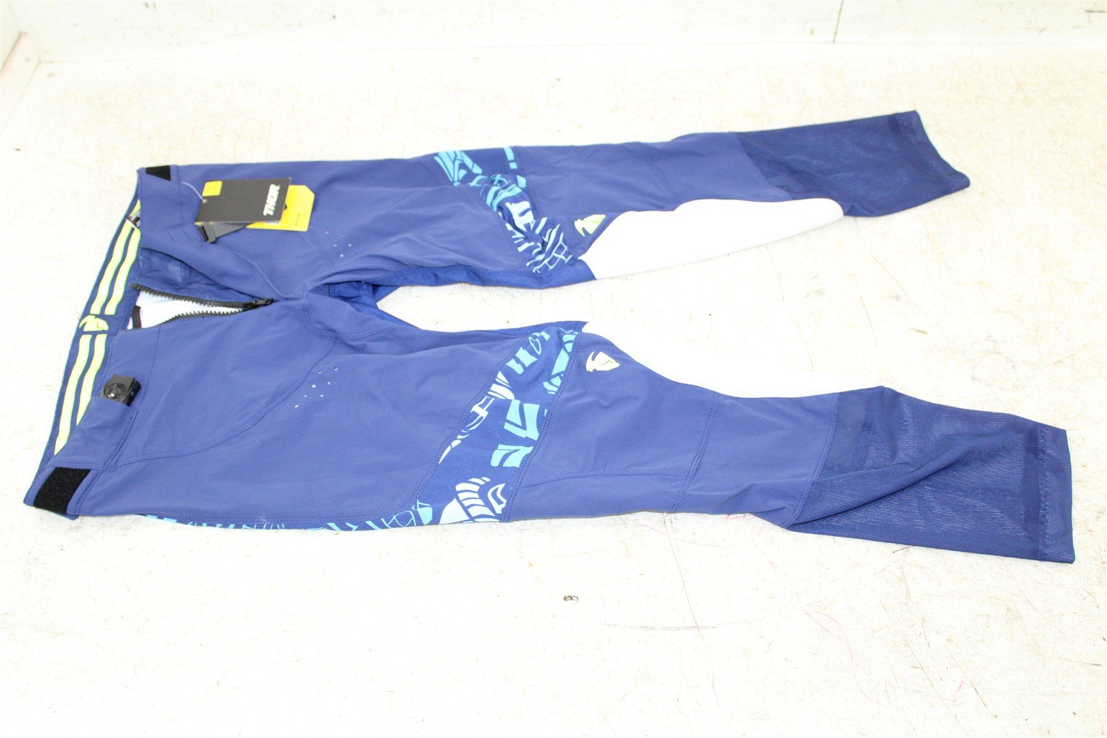 Thor Prime Aloha Pants - Navy Aqua Size 33 DIRT BIKE ATV 2901-11396 NEW 813G