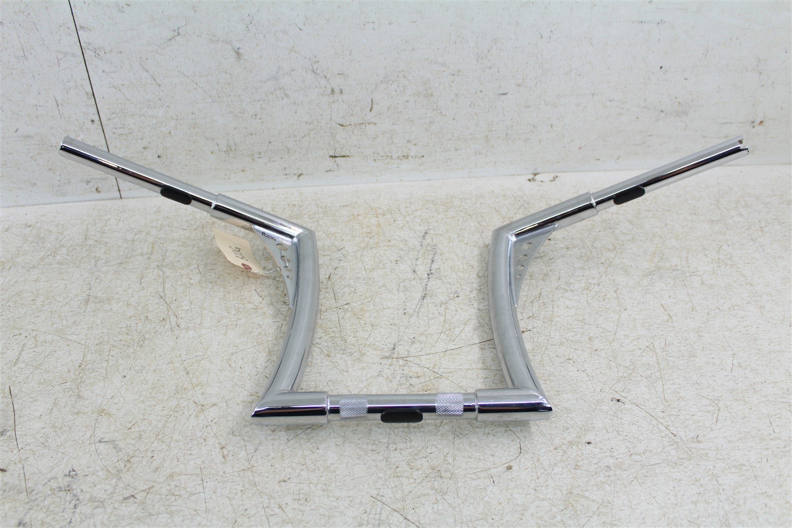 12" Chrome Handle Bars Ape Hanger Throttle By Wire 6" Pull Back 32" Wide 820G