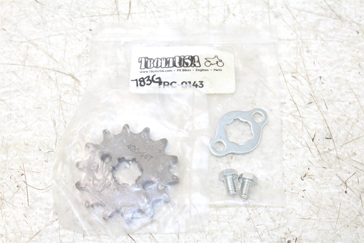 Honda CRF XR 50 14T Front Sprocket 420 Chain14 Teeth 783G