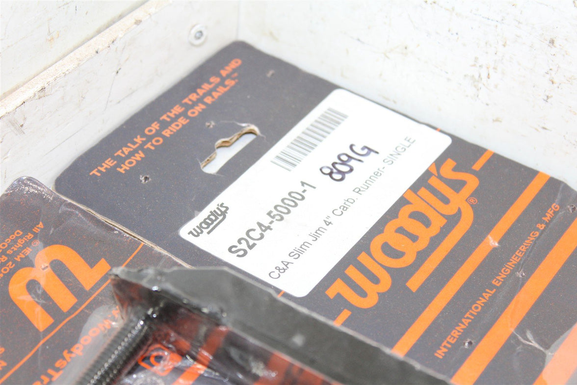 Woodys Wearbar Slim Jim 4" Set S2C4-5000-1 New 809G