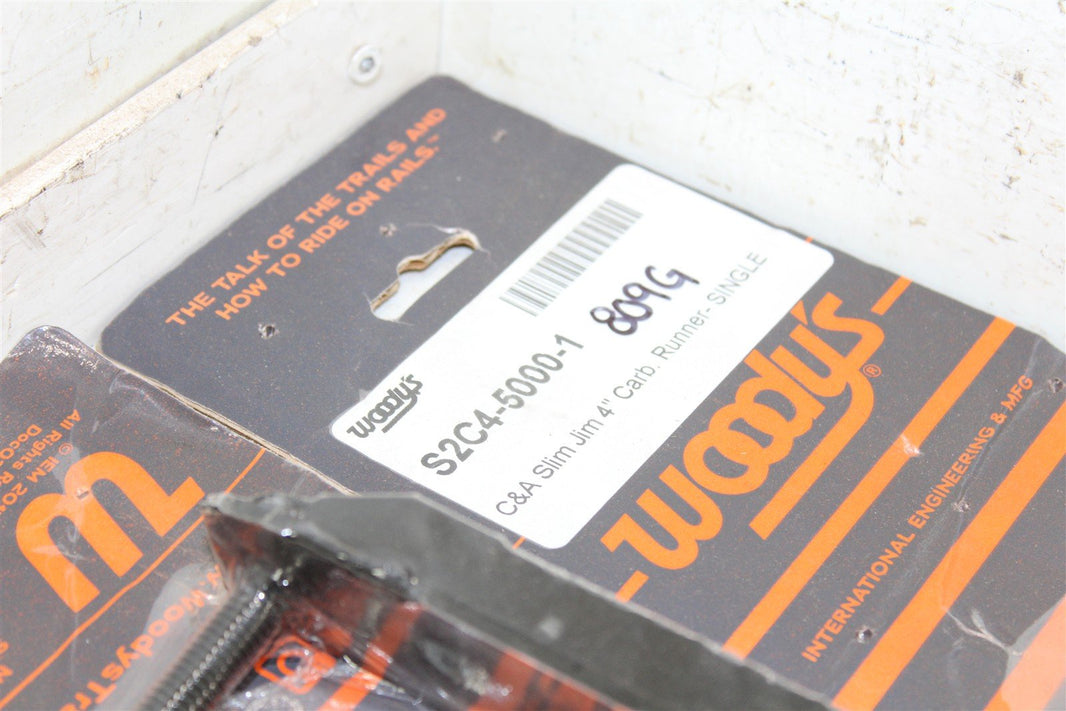 Woodys Wearbar Slim Jim 4" Set S2C4-5000-1 New 809G