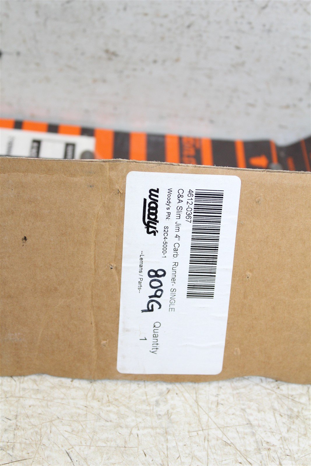Woodys Wearbar Slim Jim 4" Set S2C4-5000-1 New 809G
