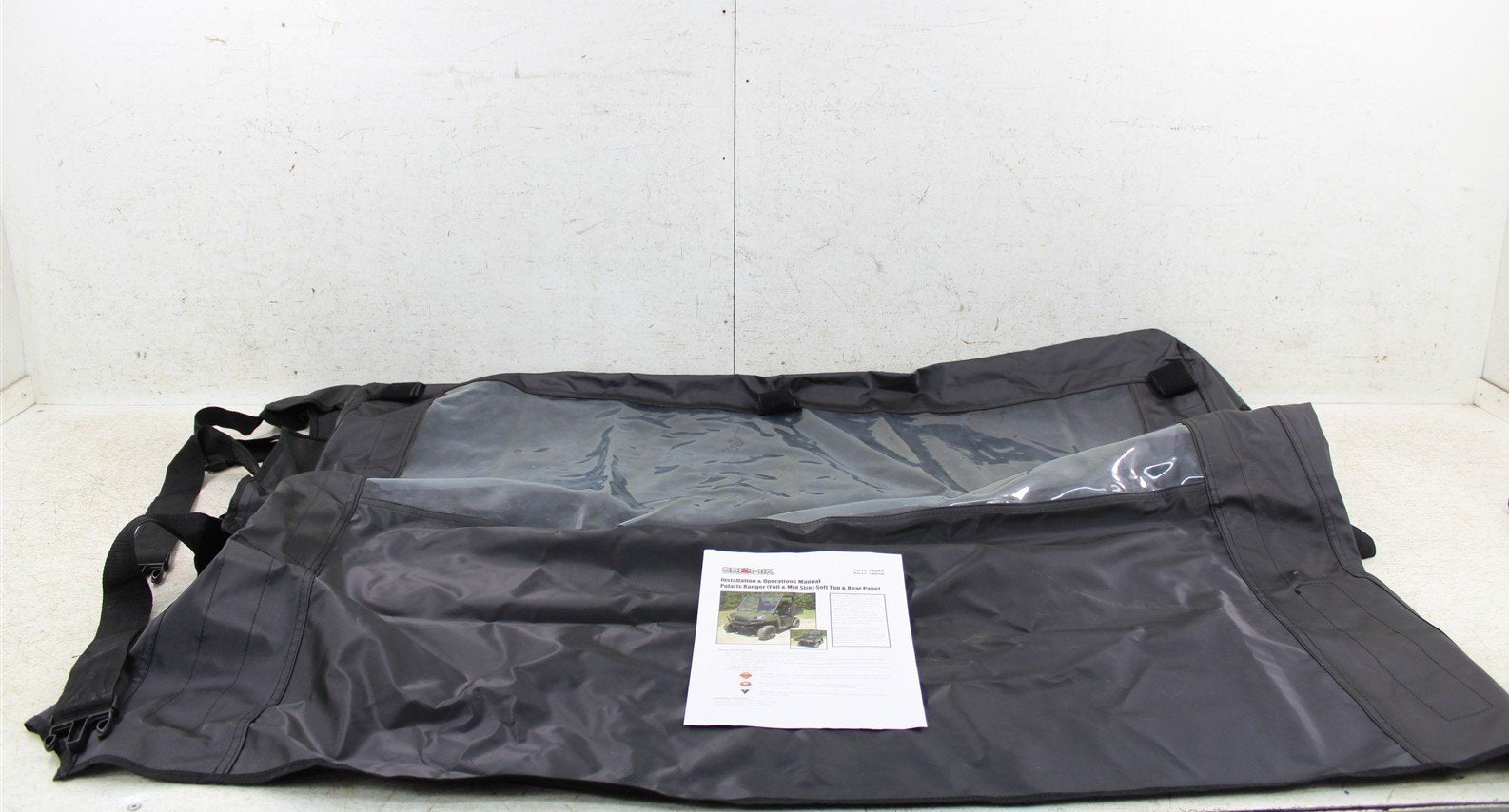 2009-14 Polaris Ranger Full & Mid Size Seizmik Soft Top & Rear Panel Roof 777G
