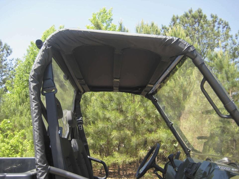 2009-14 Polaris Ranger Full & Mid Size Seizmik Soft Top & Rear Panel Roof 777G