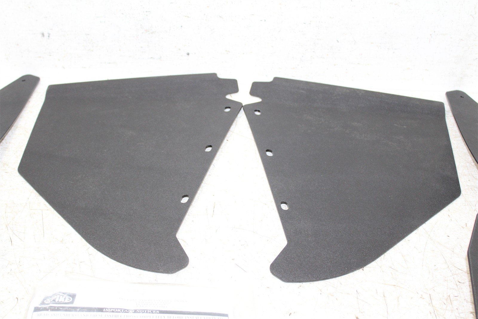 2017-2018 Yamaha YXZ 1000 Spike Over Fender Black 44-1400A NEW 753G