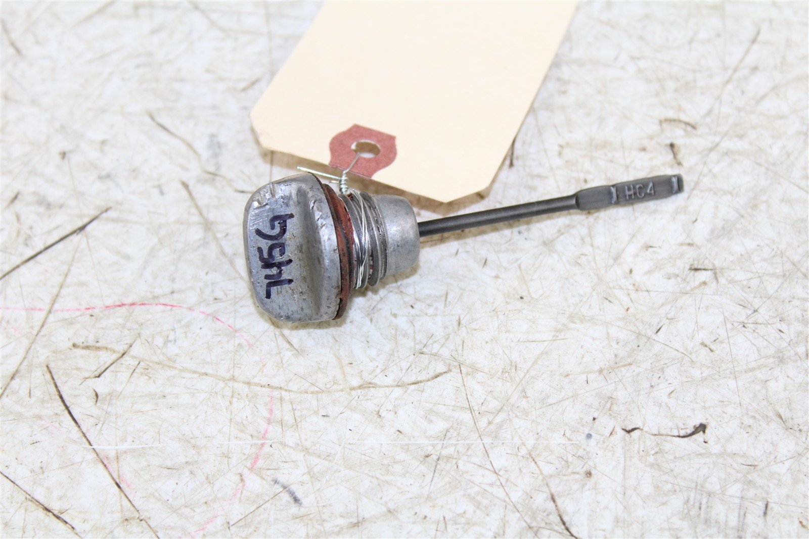1988 Honda Fourtrax 300 4x4 Dip Stick Oil Cap Gauge 745G