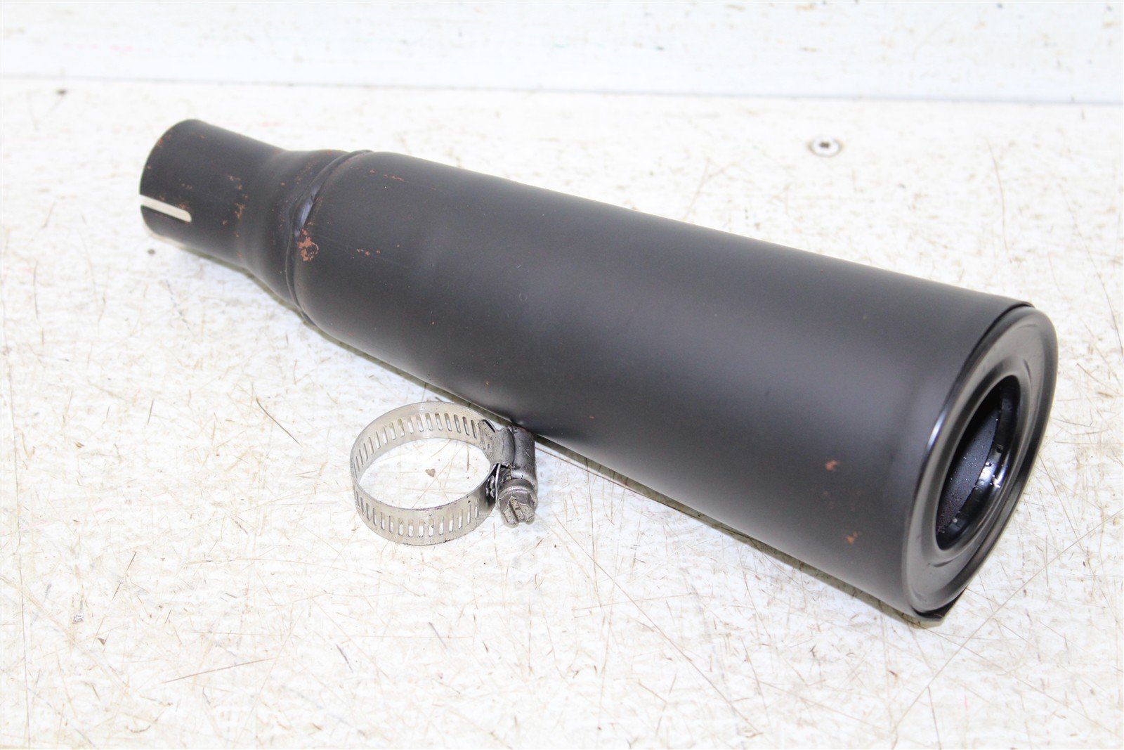 SuperTrapp Universal 1.25 Inch Black Steel Exhaust Silencer Body New 747G