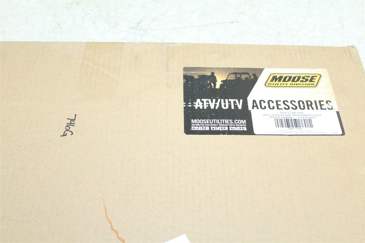 2023+ Kawasaki KRX 4 1000 Moose Fender Flares Flare Kit 1420- 0106 NEW 746G