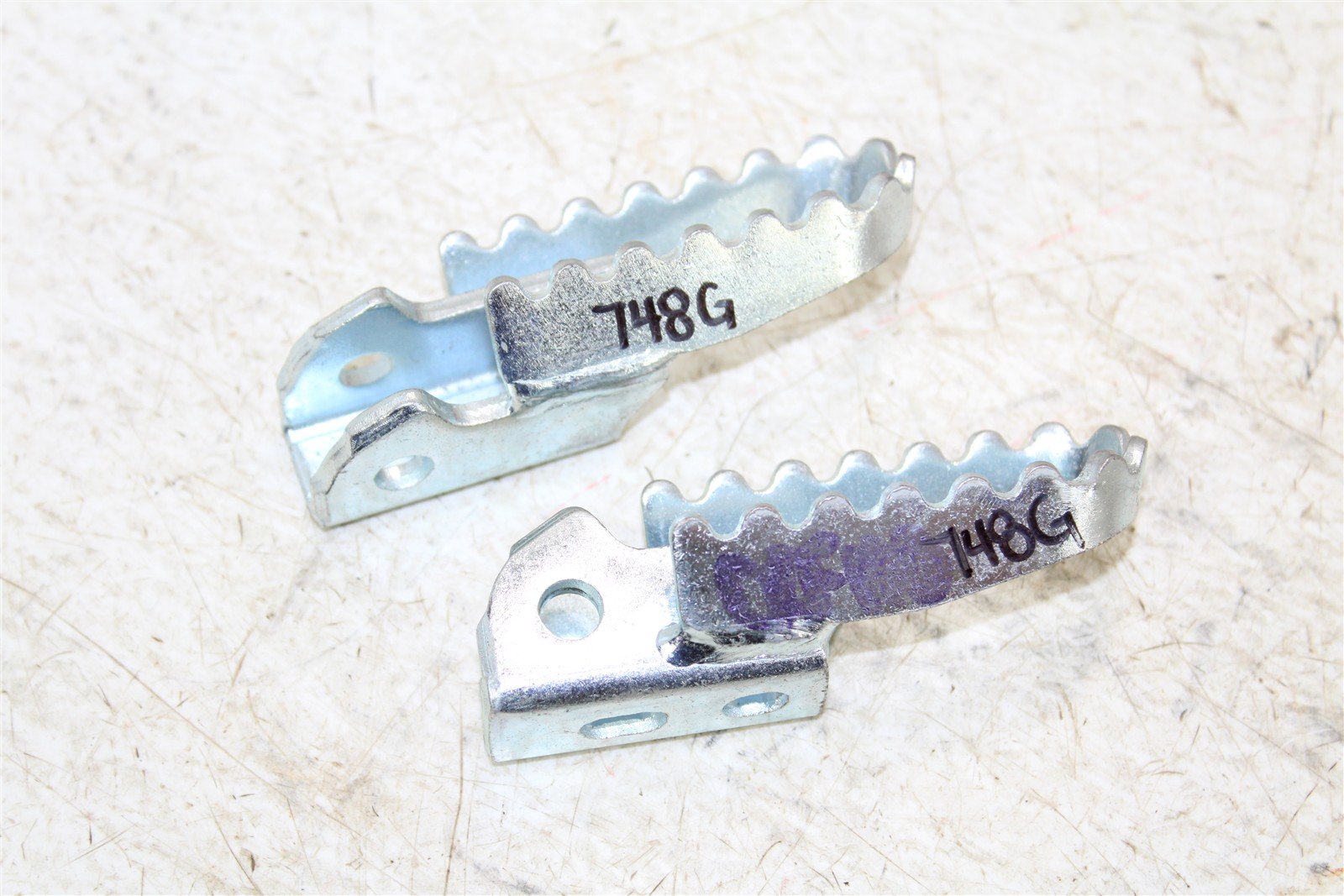 2021 Honda CRF 110F Foot Pegs Set Rests 748G