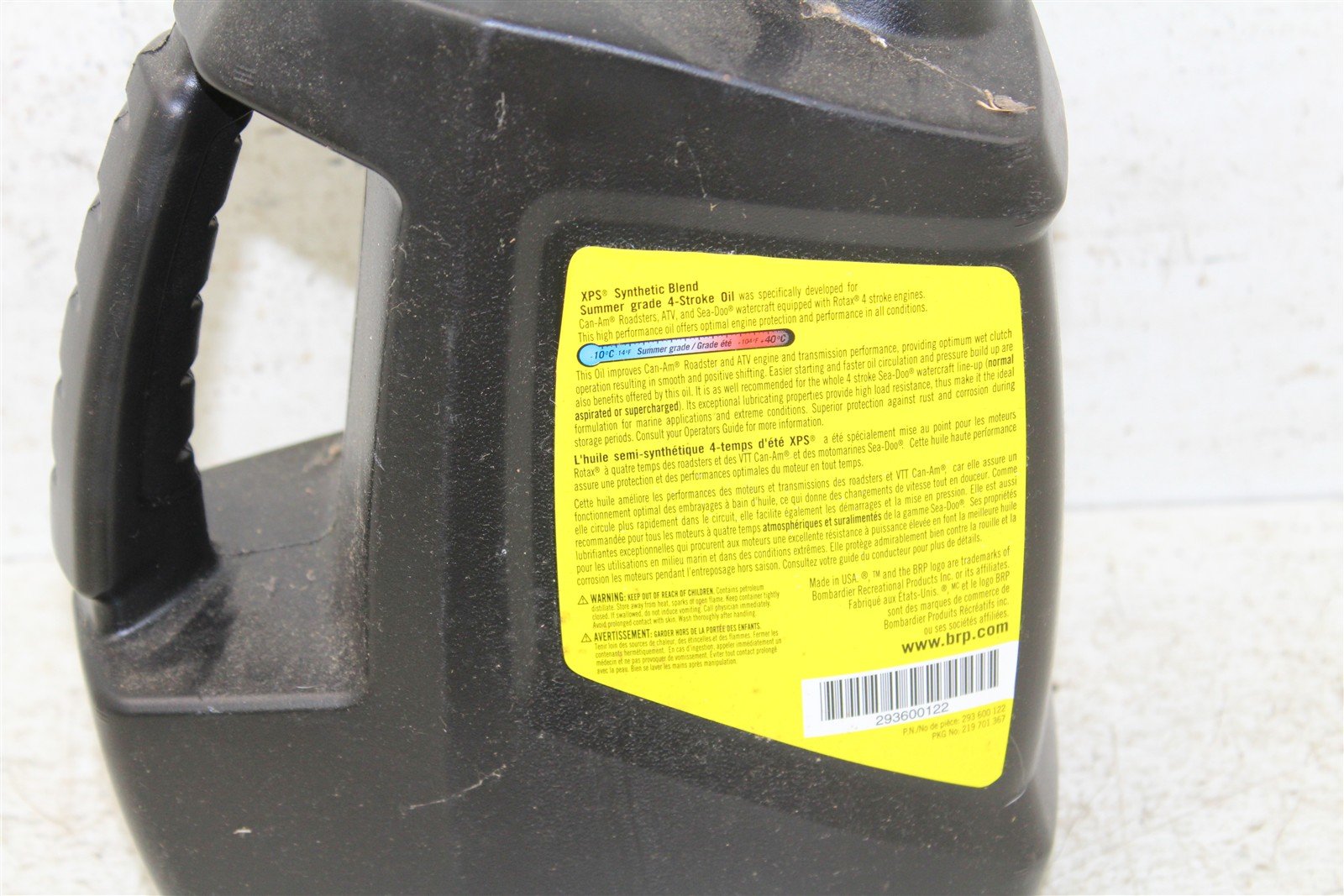 BRP XPS 4 Stroke Synthetic Blend Summer Grade Oil 1 Gallon 740G