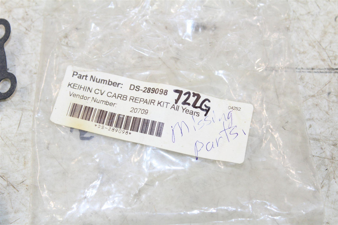 Keihin CV Carburetor Repair Kit For All 1988-2006 CV Carbs MISSING PIECES 722G