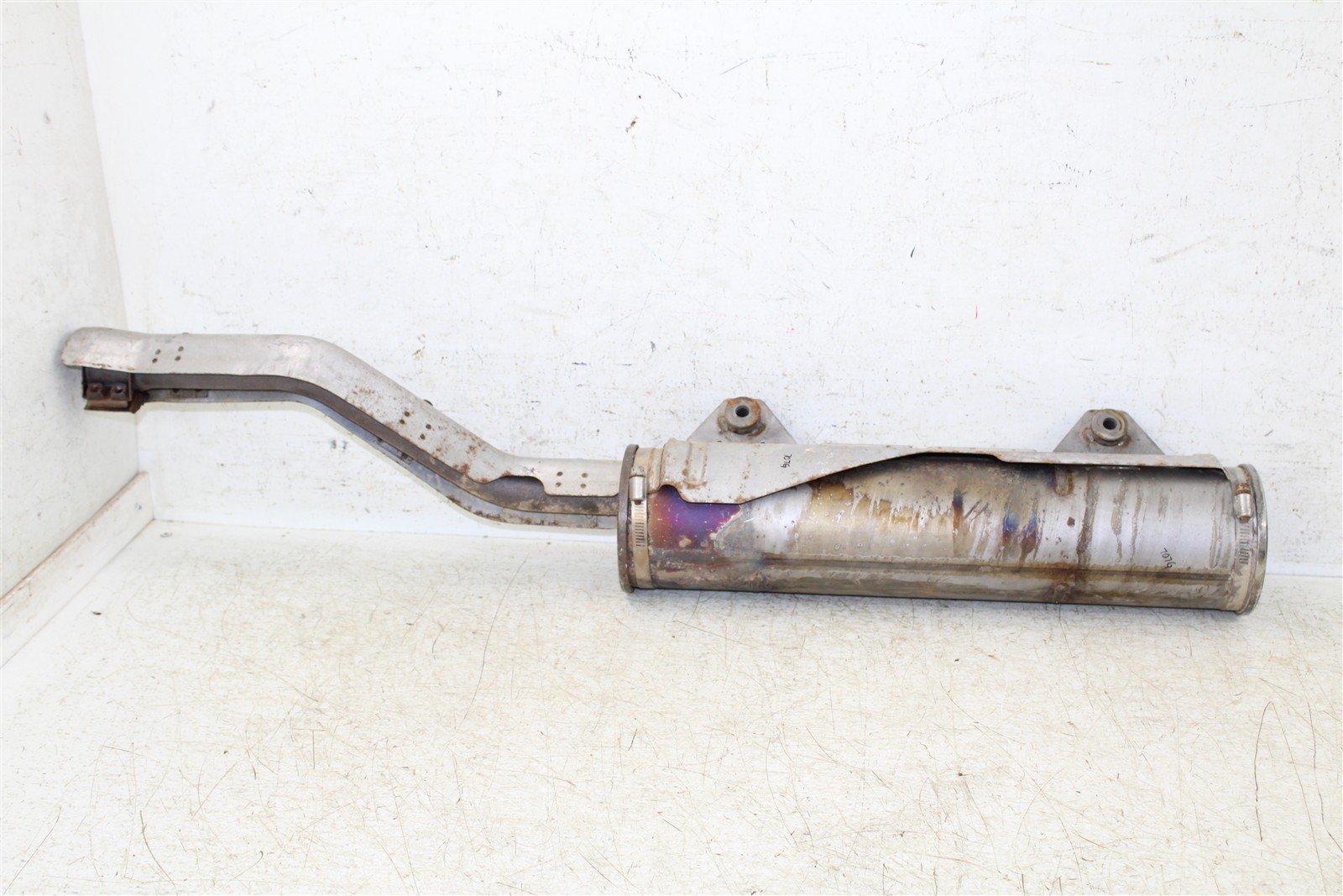 2009 Yamaha Wolverine 450 4x4 Exhaust Silencer Muffler 707G
