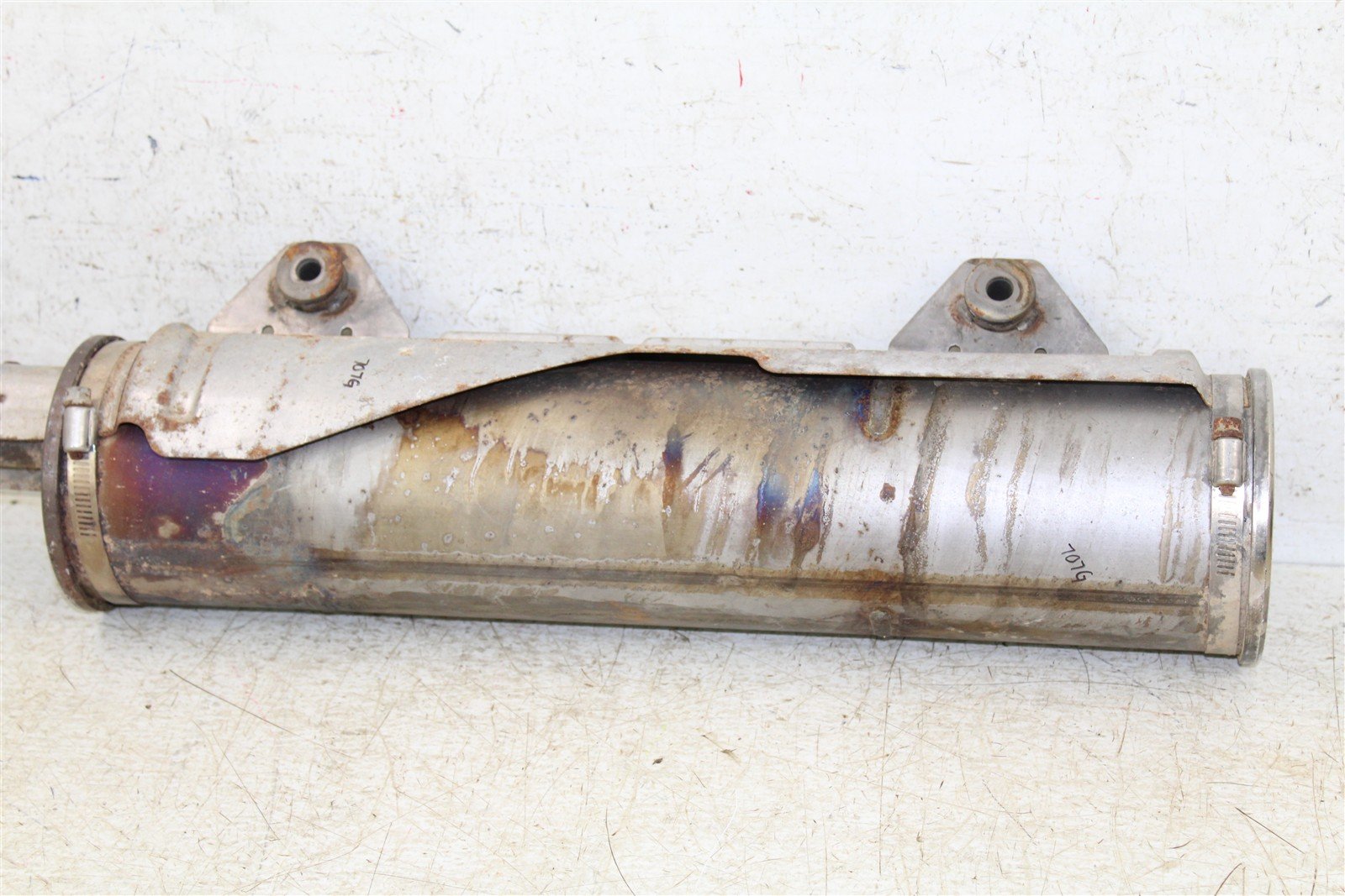 2009 Yamaha Wolverine 450 4x4 Exhaust Silencer Muffler 707G